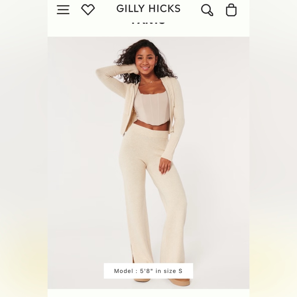 Hollister hilly hicks jacket & pants set